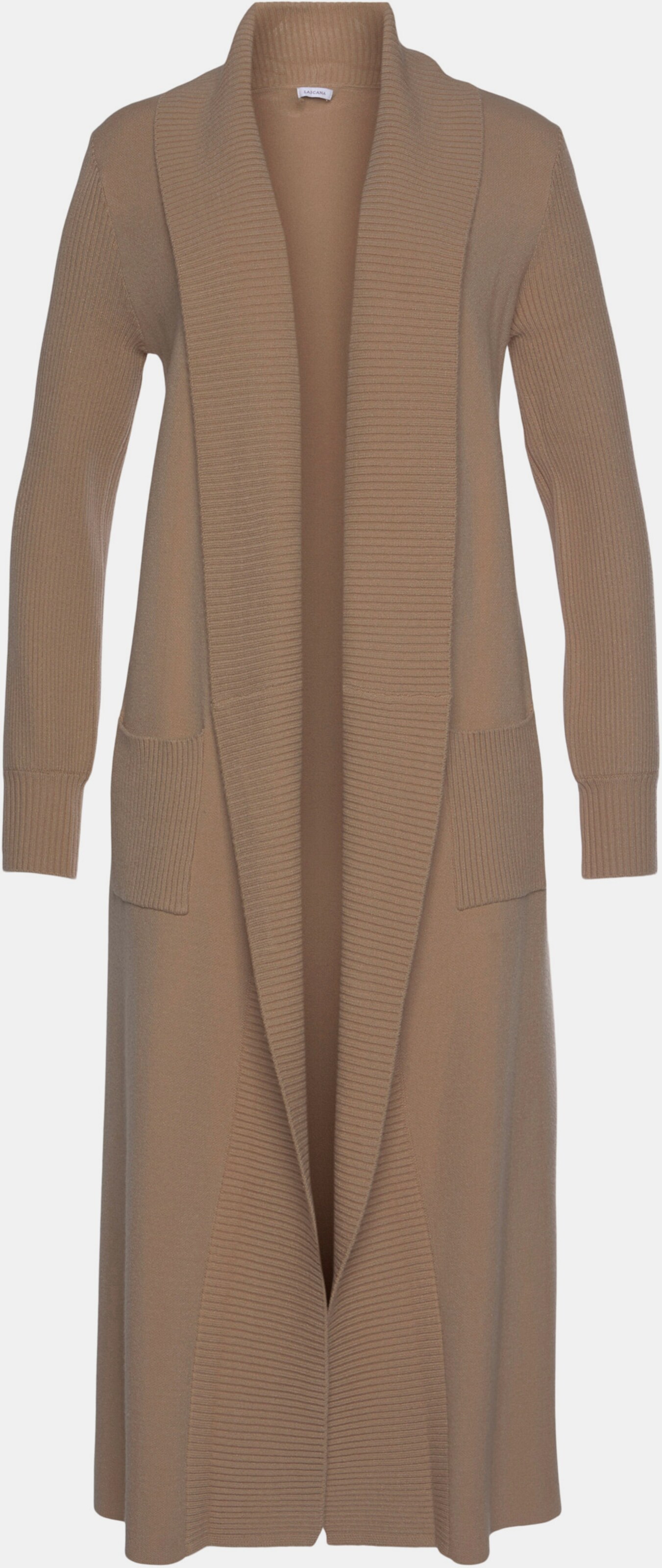 Longstrickjacke