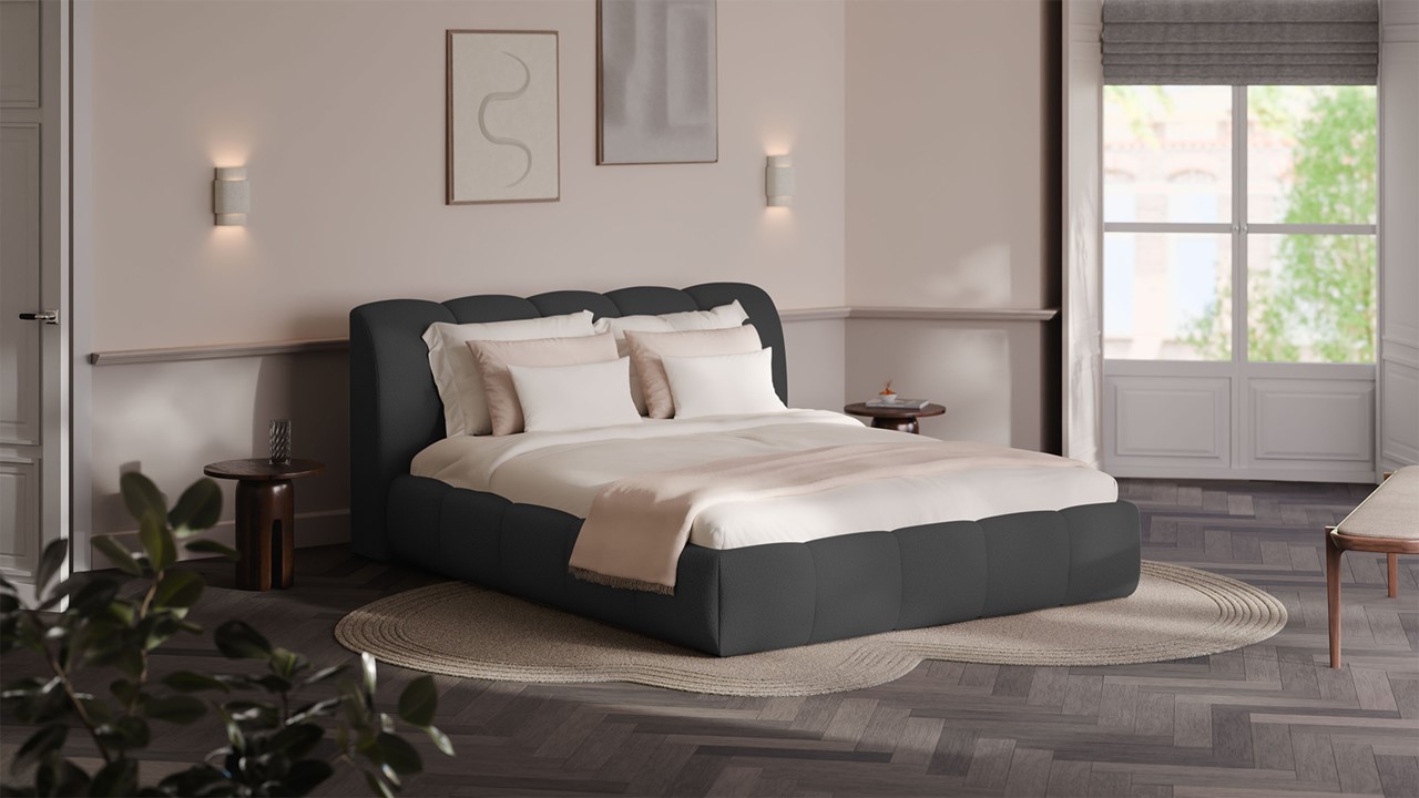 Bed Dune - Warm wool anthracite