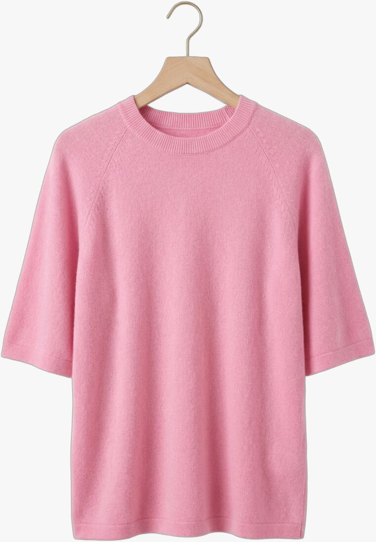 roze absolut cashmere trui leana