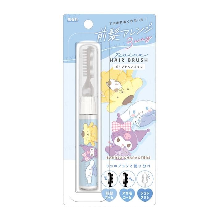 CRUX - Sanrio Characters 3 Way Point Haarborstel Zonder Geur