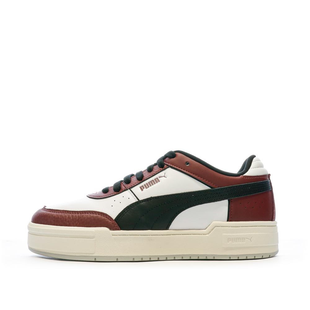 Puma Baskets Blanche/Bordeaux/Noires Homme Puma 393280-05