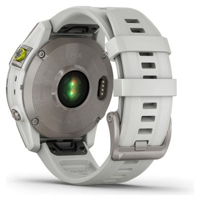 Montre de Sport Garmin Epix Sapphire Titane Argent / Blanc