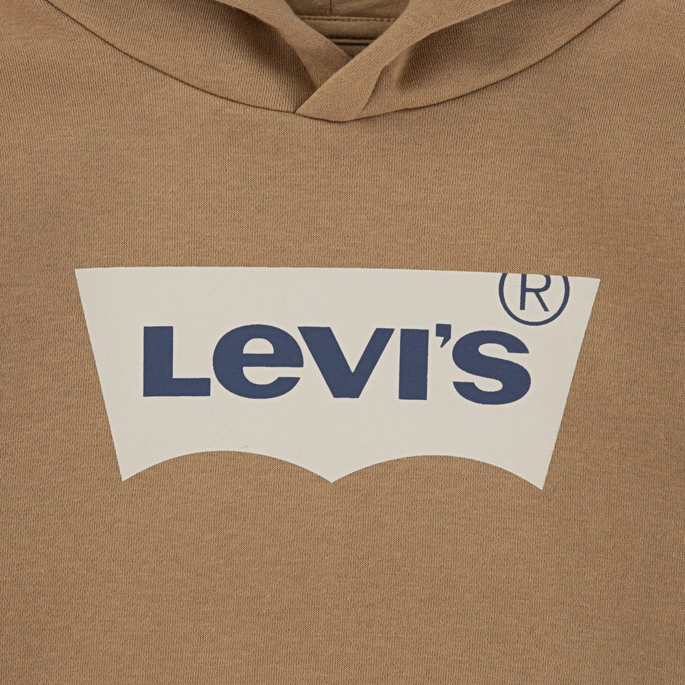 Køb Levi's Rodeo Brown Batwing Screenprint Hættetrøje