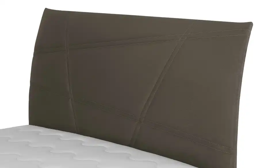 Polsterbett Lauren Taupe 120 cm