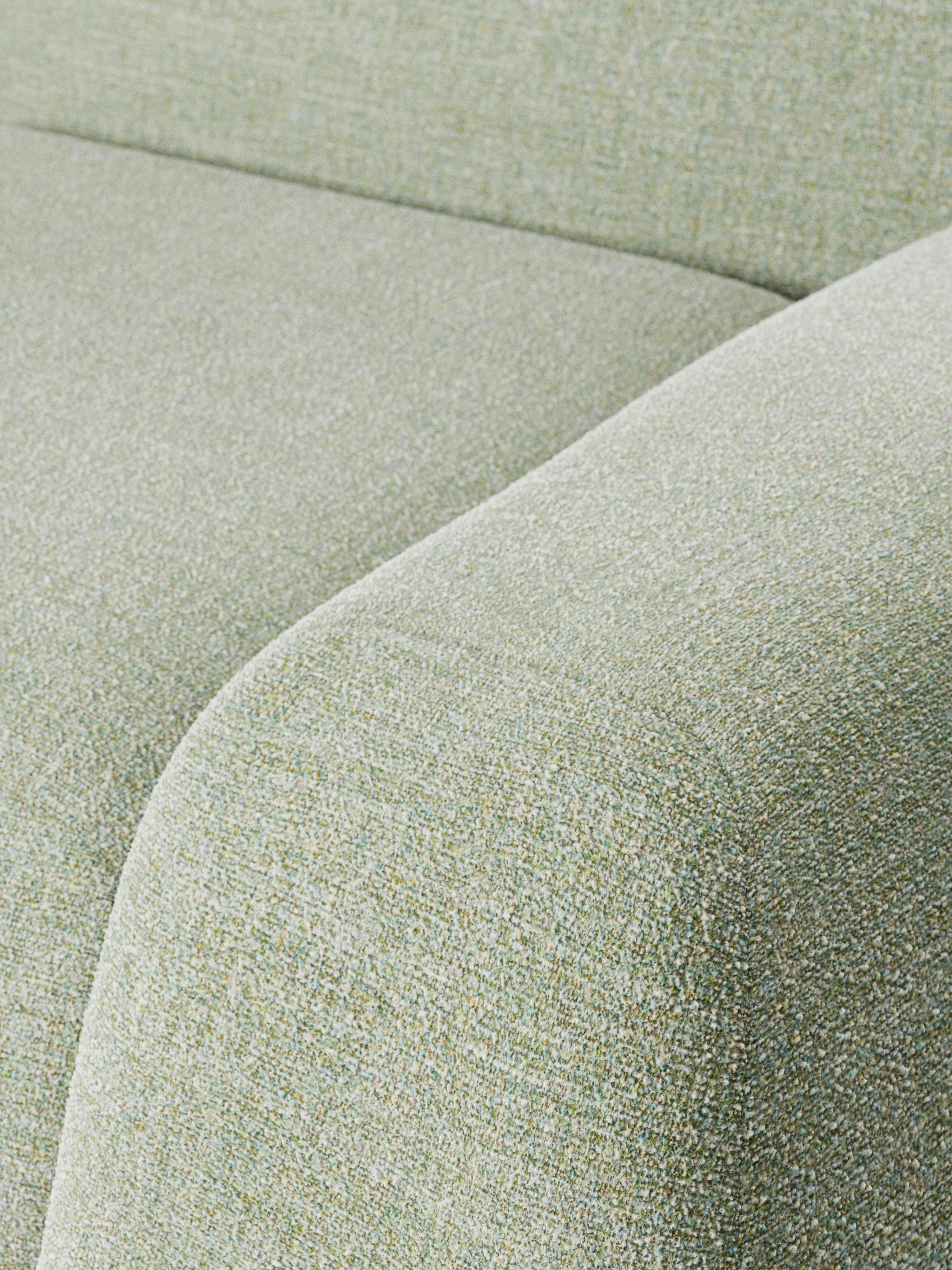 Modulaire bank Wolke (4-zits) van bouclé