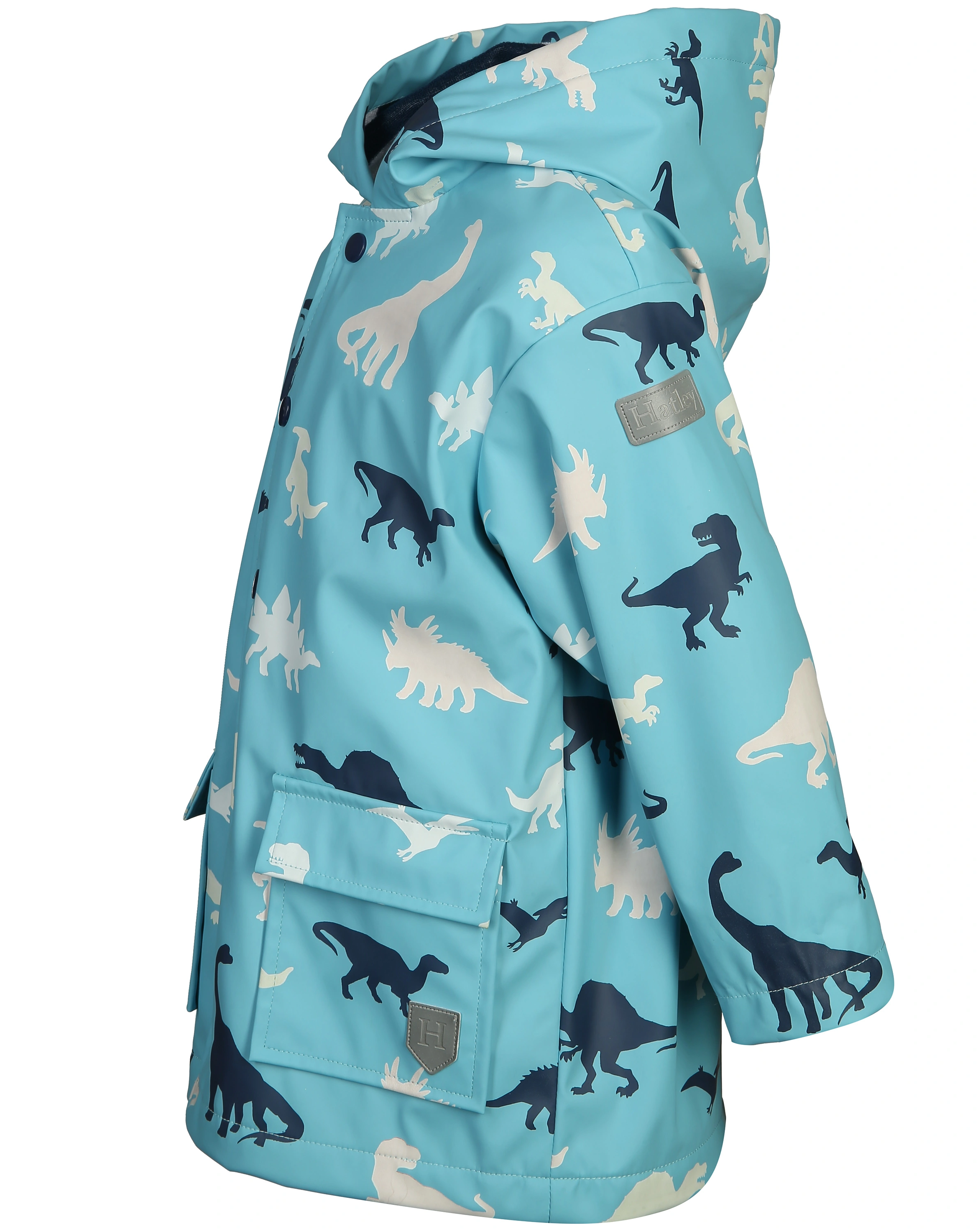 Regenmantel PREHISTORIC DINOS in blau