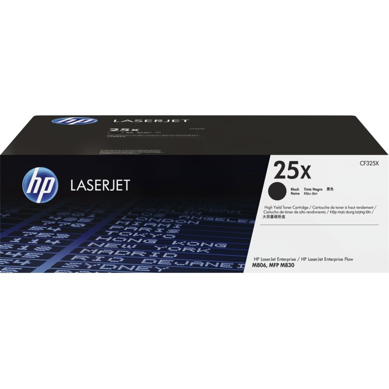 HP 25X cartouche de toner LaserJet noir grande capacité authentique