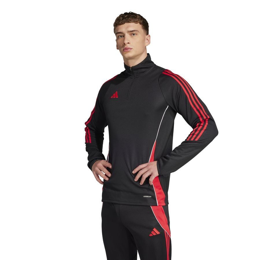 adidas Maillot d'Entraînement Tiro 24 - Noir/Pure Ruby