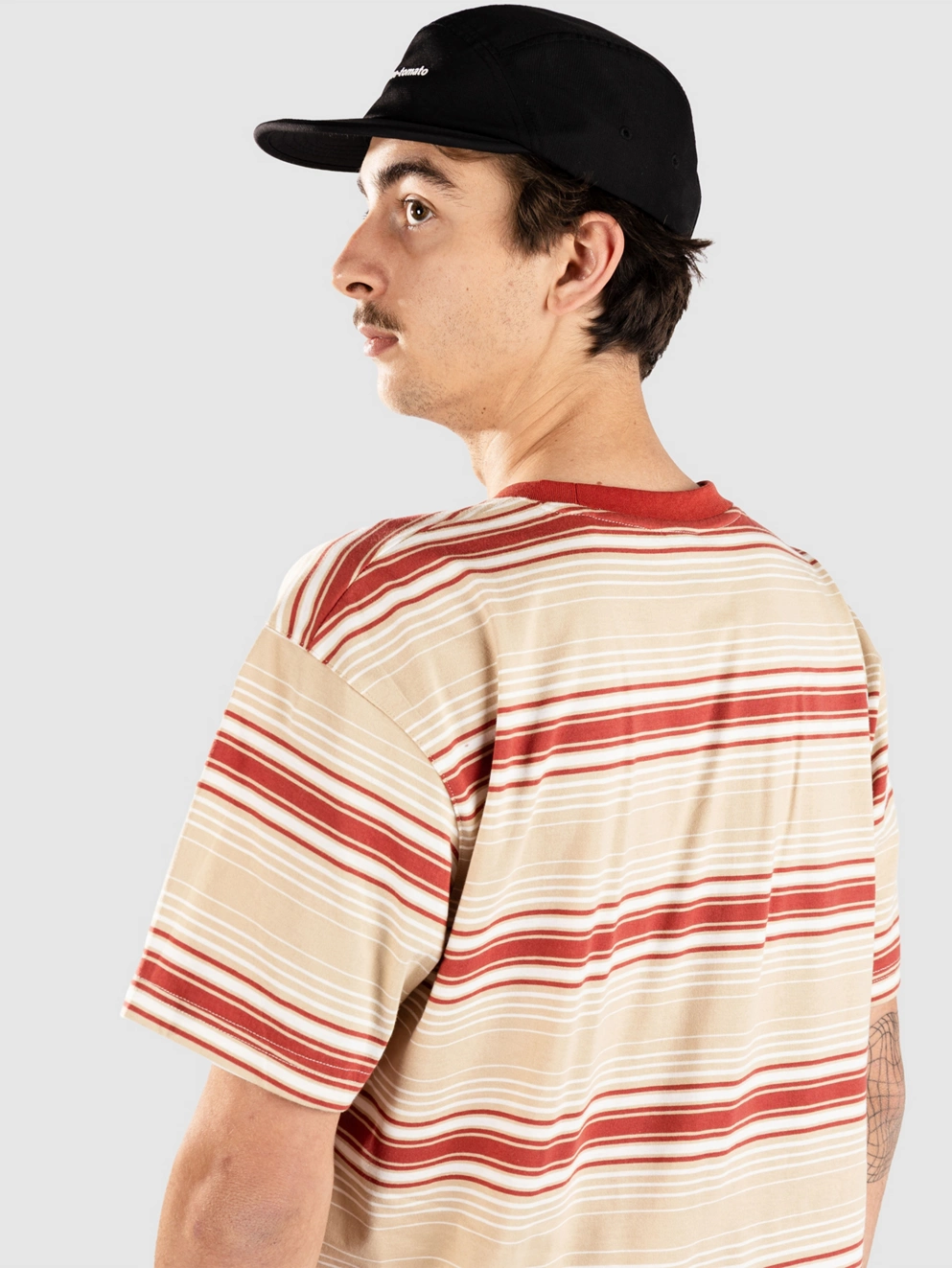 Santa Cruz Classic Strip Haze T-Shirt blond wood stripe