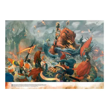 Games Workshop Warhammer Age of Sigmar - Battletome: Fyreslayers (Softcover) (deutsch)