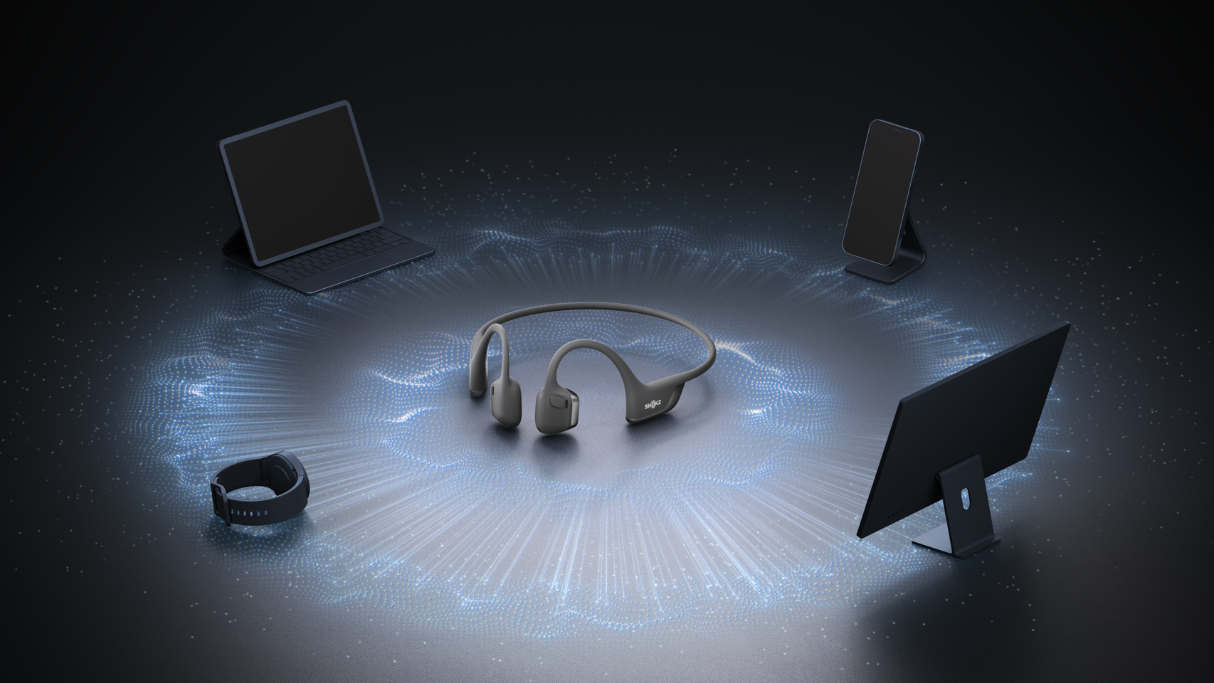 Shokz - OpenRun Pro2 Mini, Sort - Bone Conduction Headset