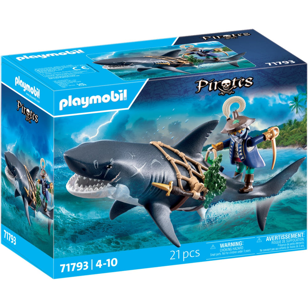 Køb Playmobil® Giant Shark With Pirate