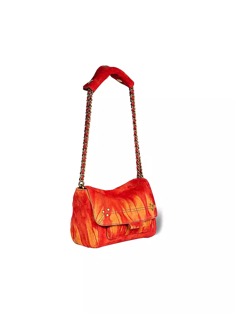 JEROME DREYFUSS Ledertasche - Mini Bag LULU Small orange
