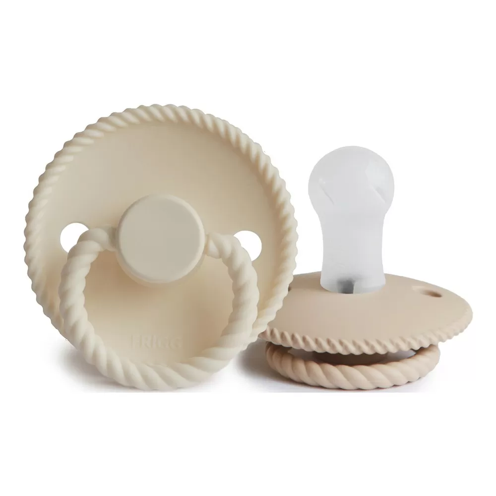 FRIGG Rope Rund Silikone Cream/Croissant - Flere størrelser