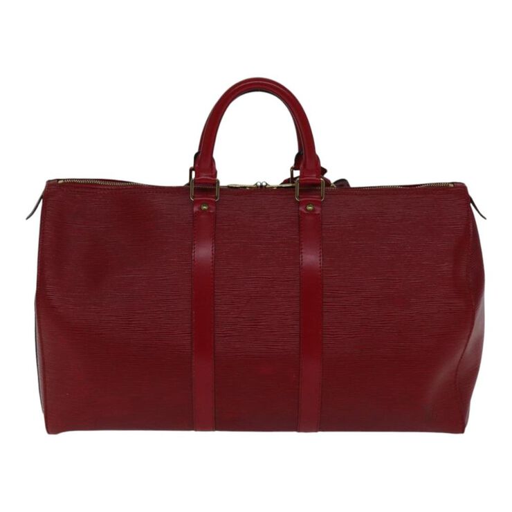 Louis Vuitton Vintage Louis Vuitton Keepall Red