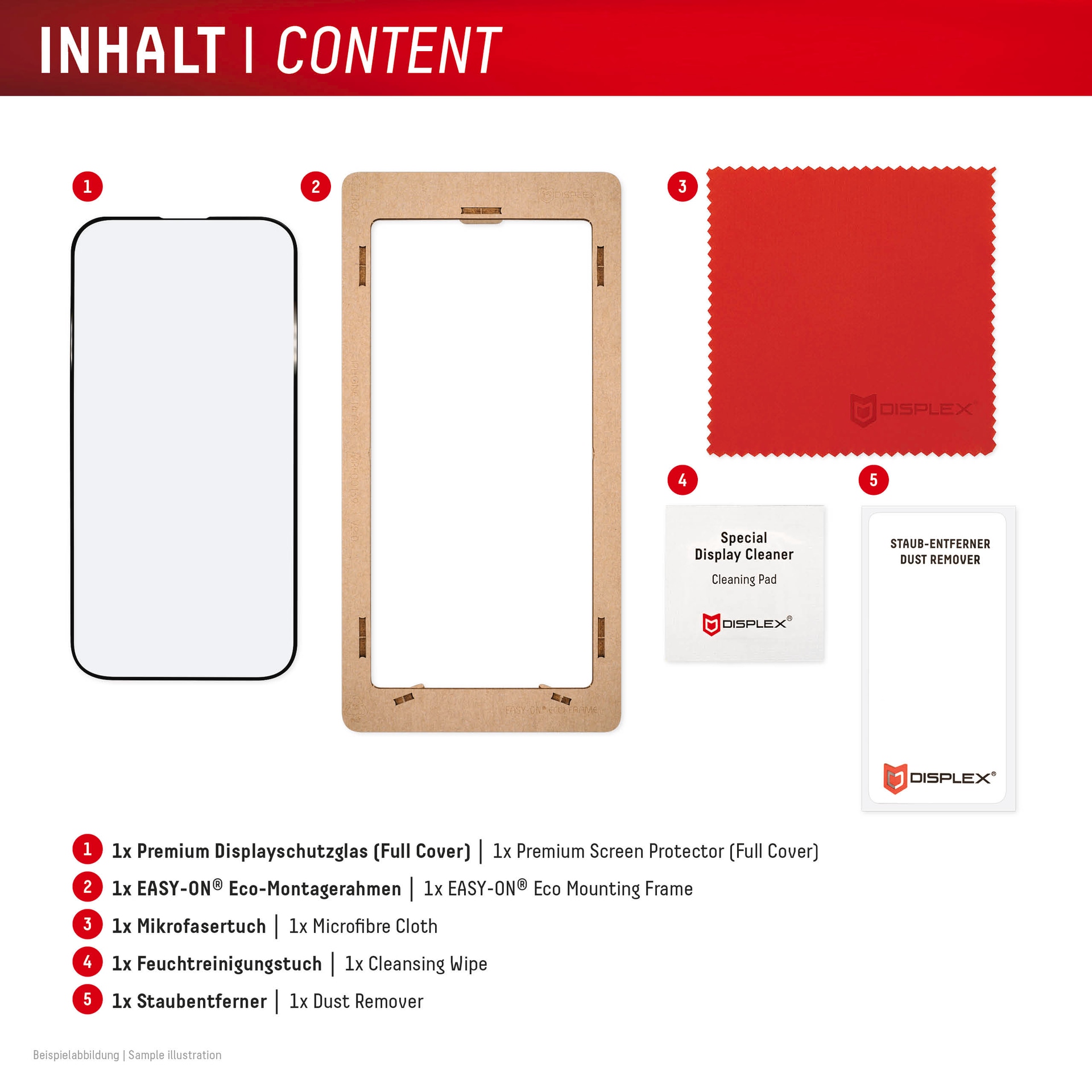 Displex Displayschutzglas »Premium Glass Screen Protector Full Cover« für Samsung Galaxy S24 FE;Samsung Galaxy S25 FE Displayschutzfolie, Schutzfolie, Bildschirmschutz, kratz- & stossfest