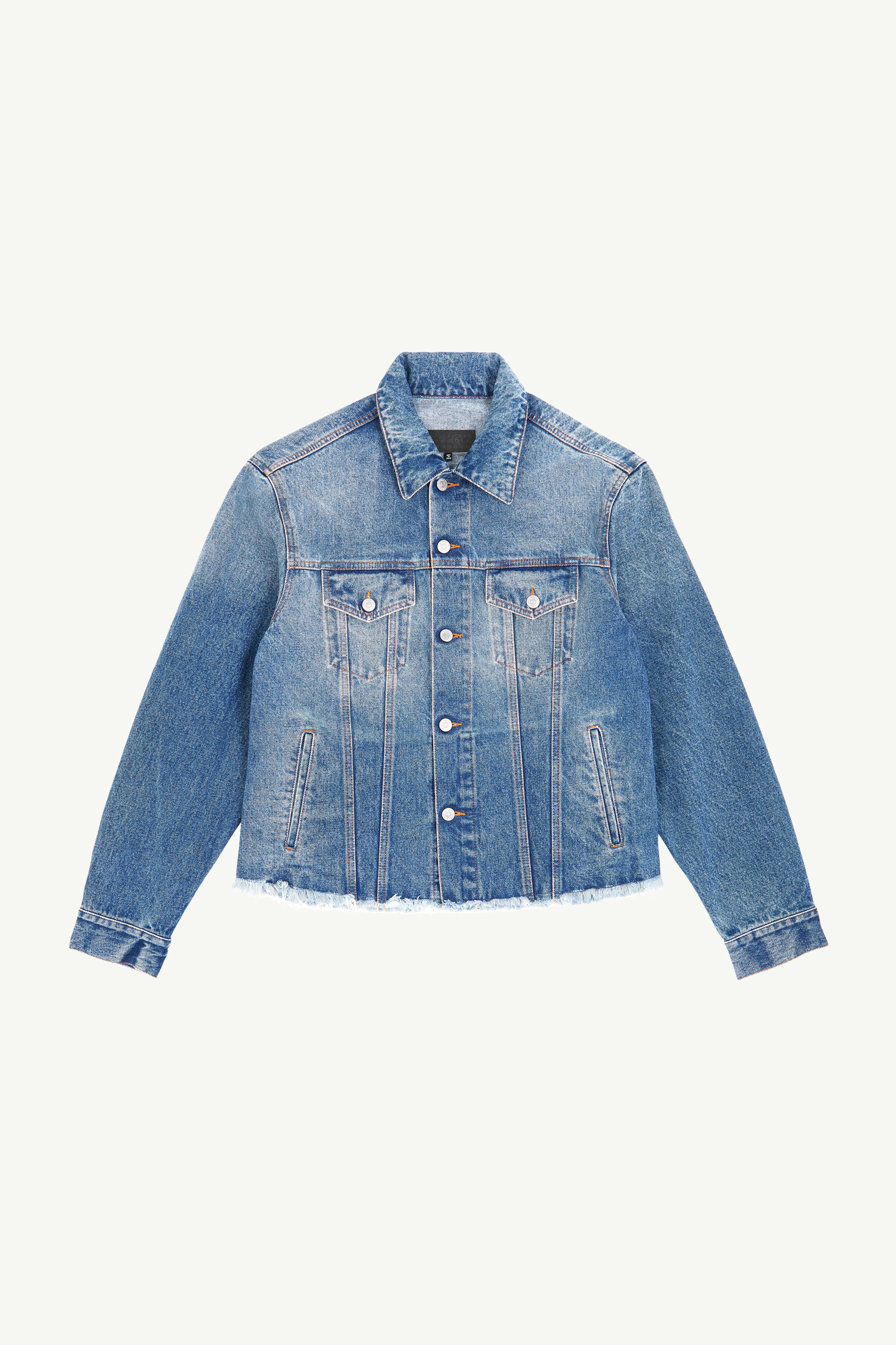 Veste en denim bleu clair