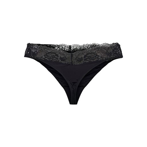 Pieces Miley Lace Thong 2-pak Trusser, Black, S