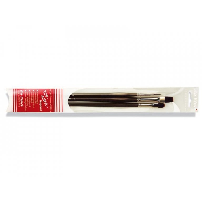 Da Vinci Acrylpinsel Top-Acryl, Set 4221