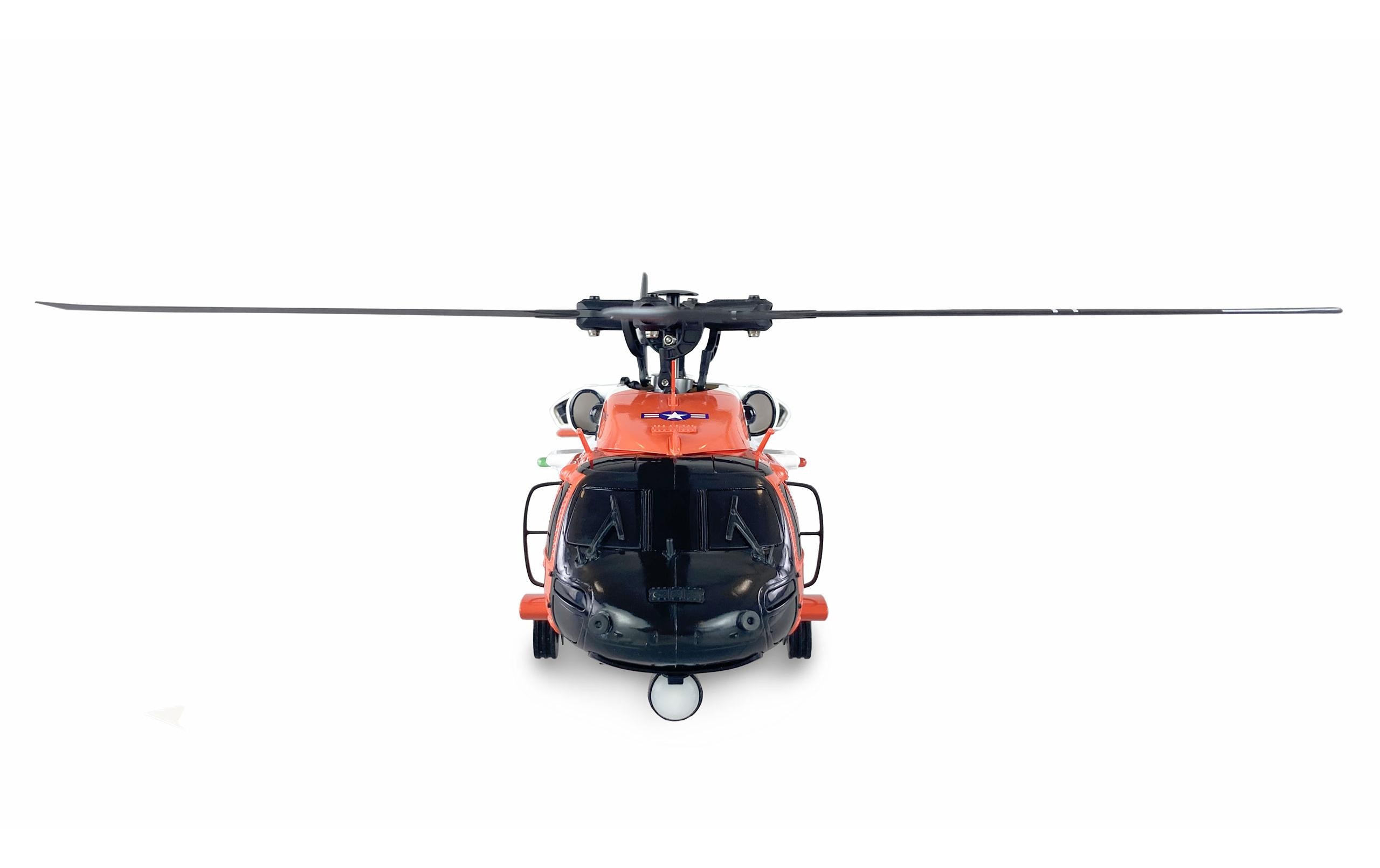 Helikopter UH60 Black Hawk Coastguard 6-Kanal, RTF<br>Pitchgesteuerter Sikorsky UH60 Transporthubschrauber