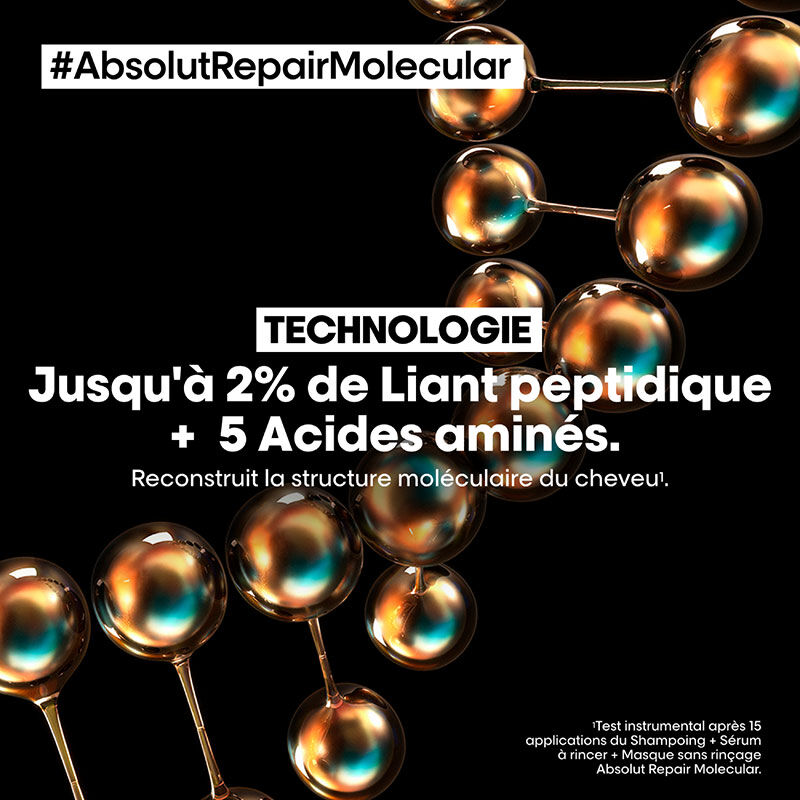 Shampooing réparateur Absolut Repair Molecular 500ml