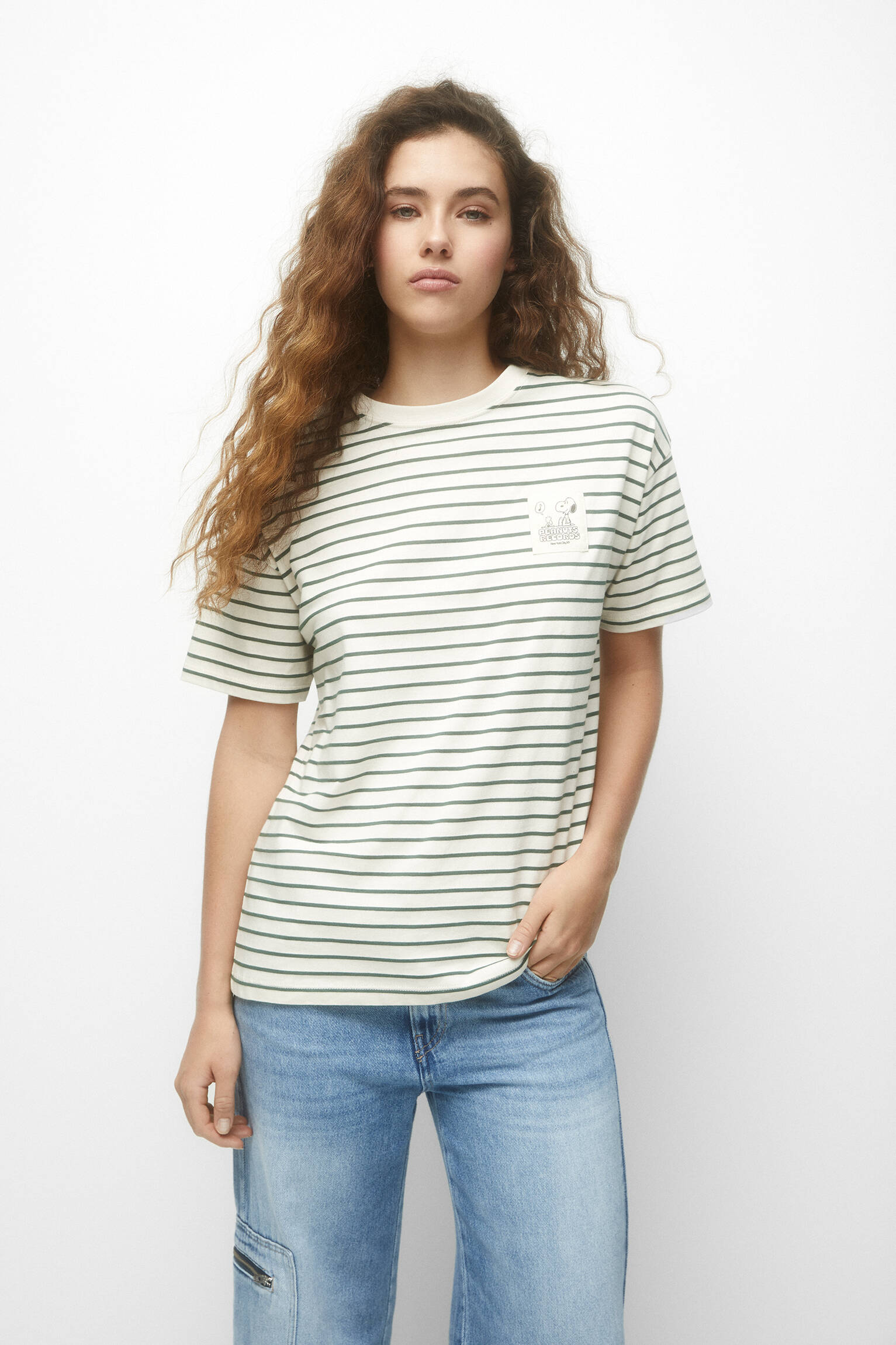 CAMISETA LISTRADA PEANUTS - ICE