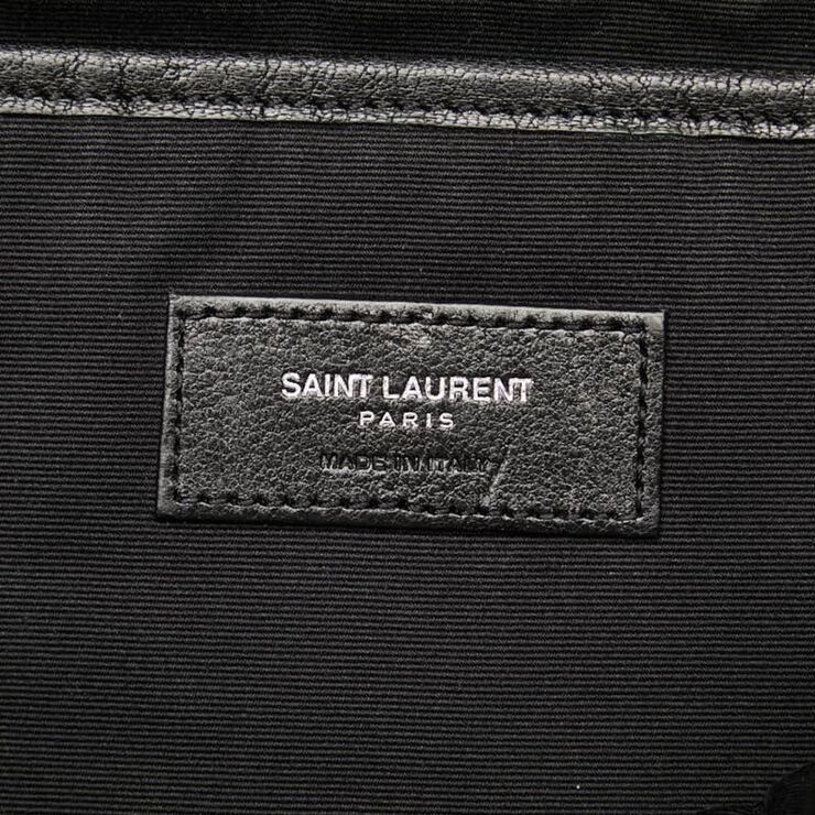 Yves Saint Laurent Vintage Yves Saint Laurent Backpack Black