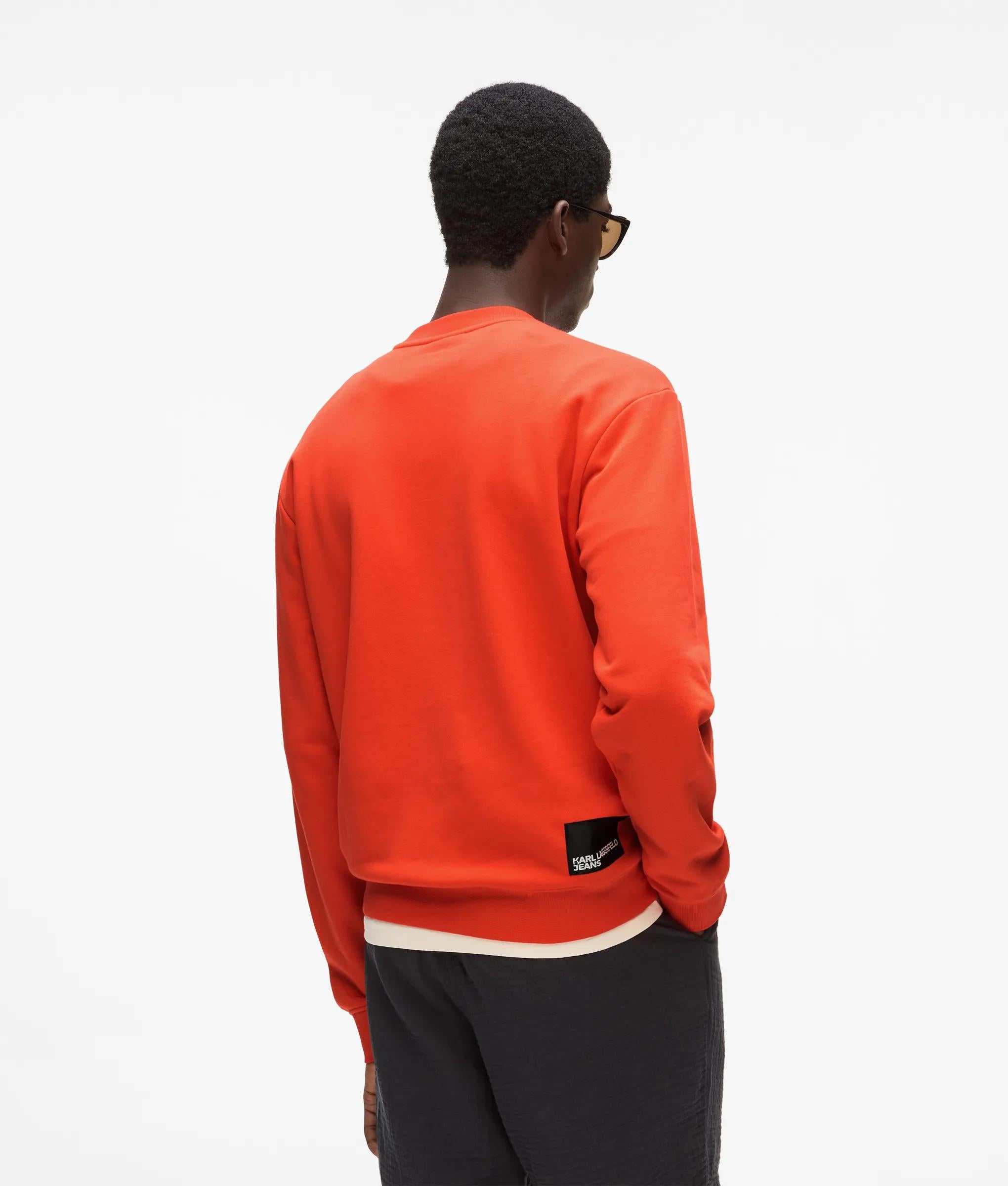 Sweatshirt met regular fit en logo