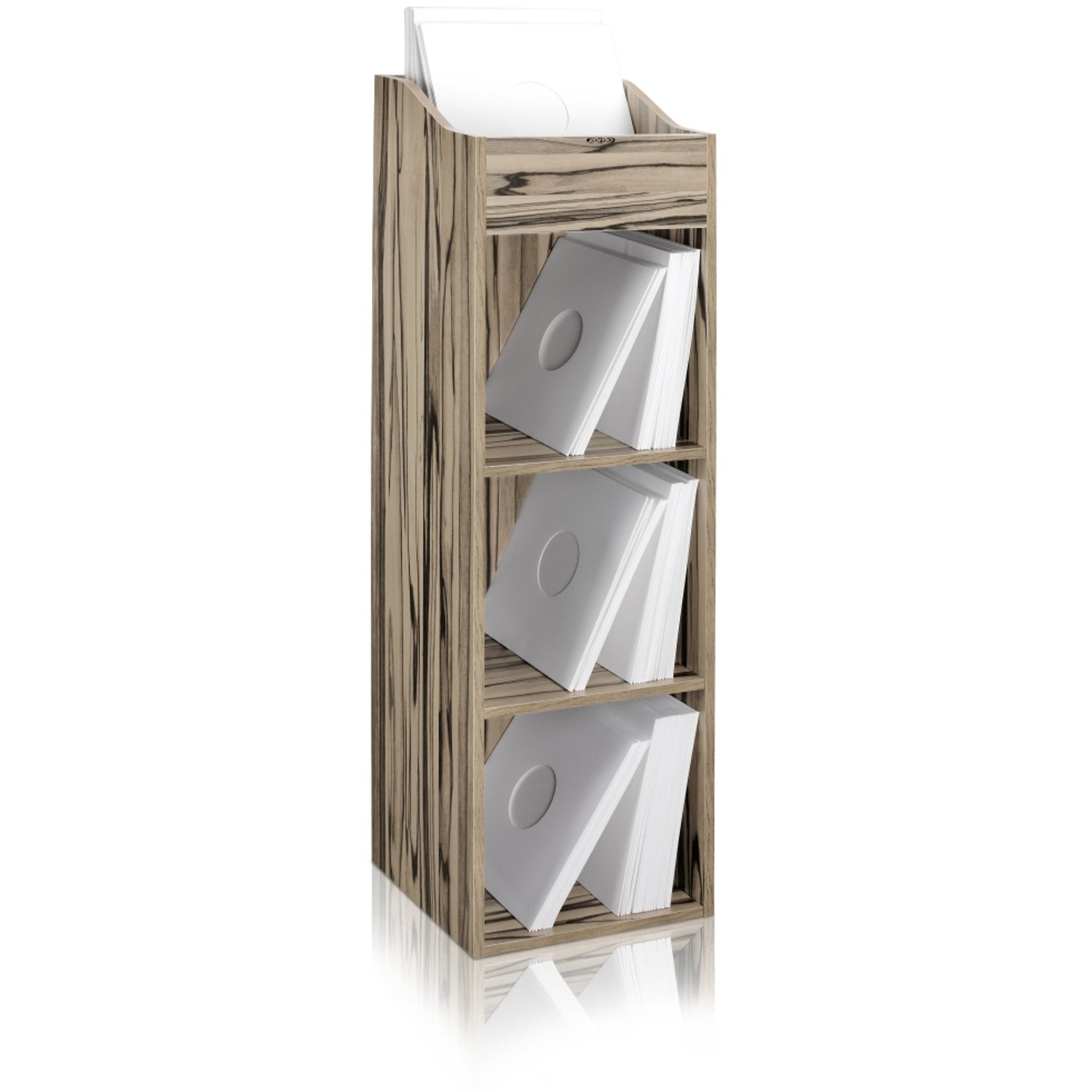 Zomo VS-Box 100/4 Zebrano kast voor vinyl