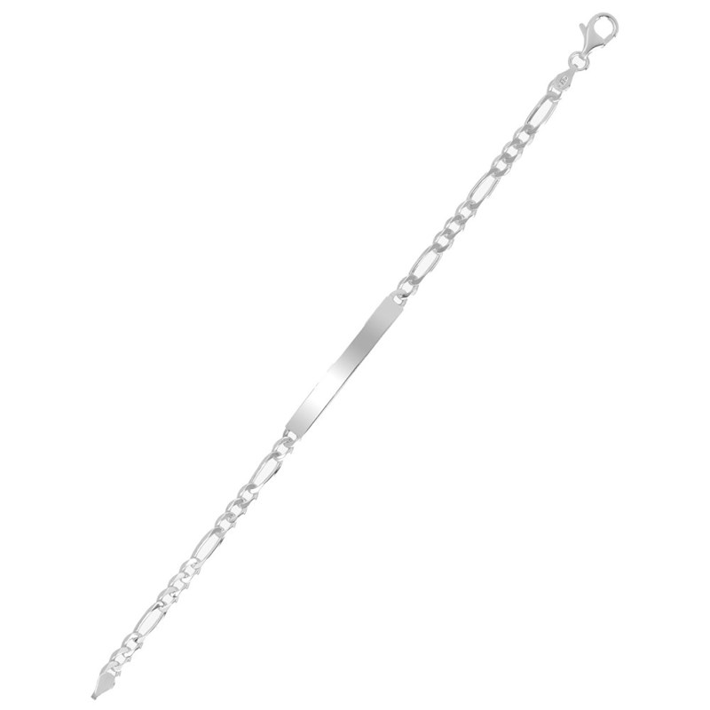 Gourmette homme 19 cm - Argent 925 - Largeur 5 mm