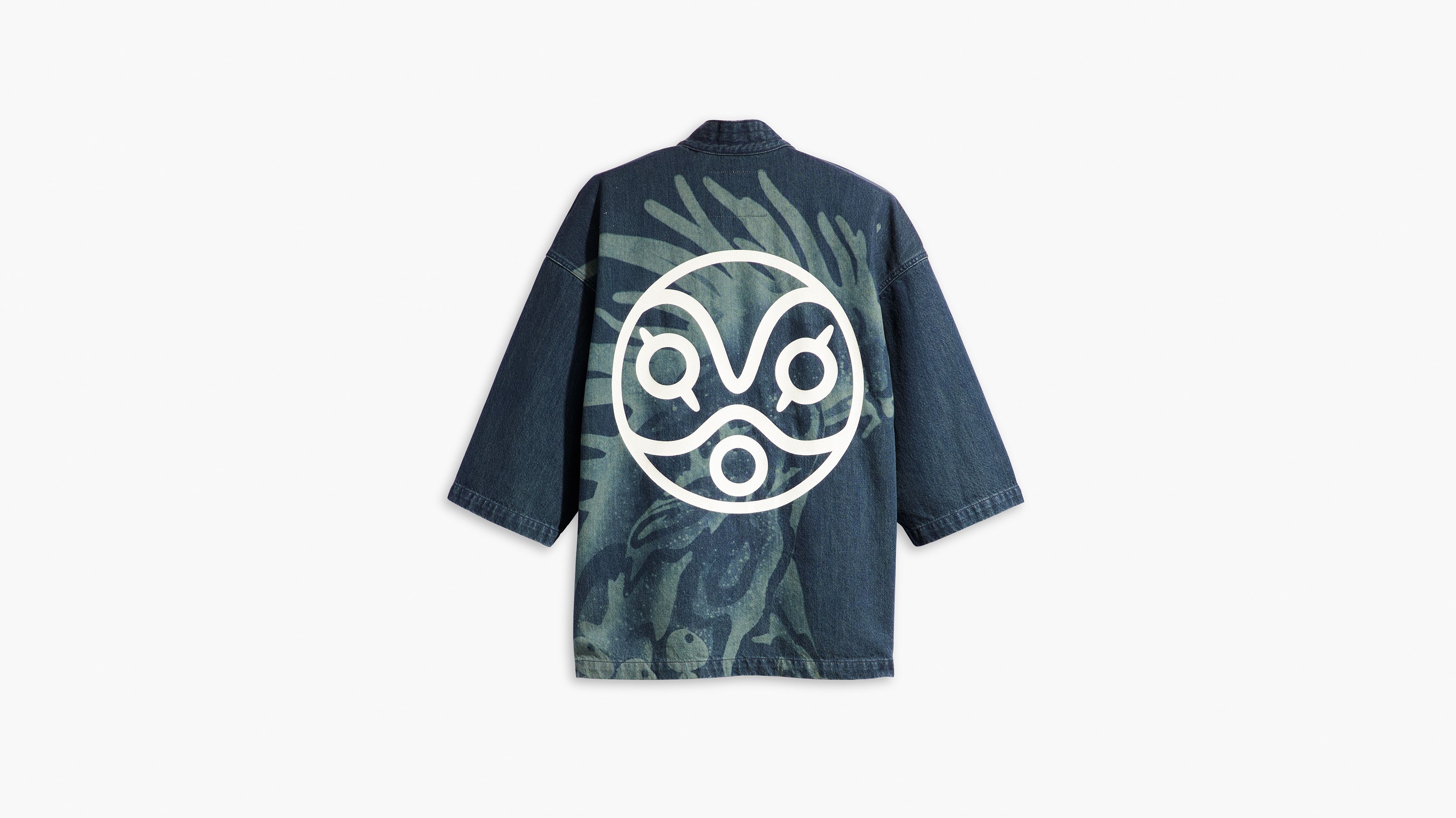 Veste kimono Levi's® X Princess Mononoke - Xghibli Forest Jacket - Bleu