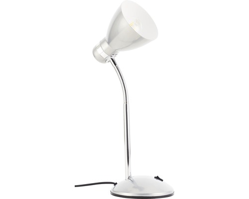 Tafellamp, 1-lichts, H 42 cm, Allison zilver