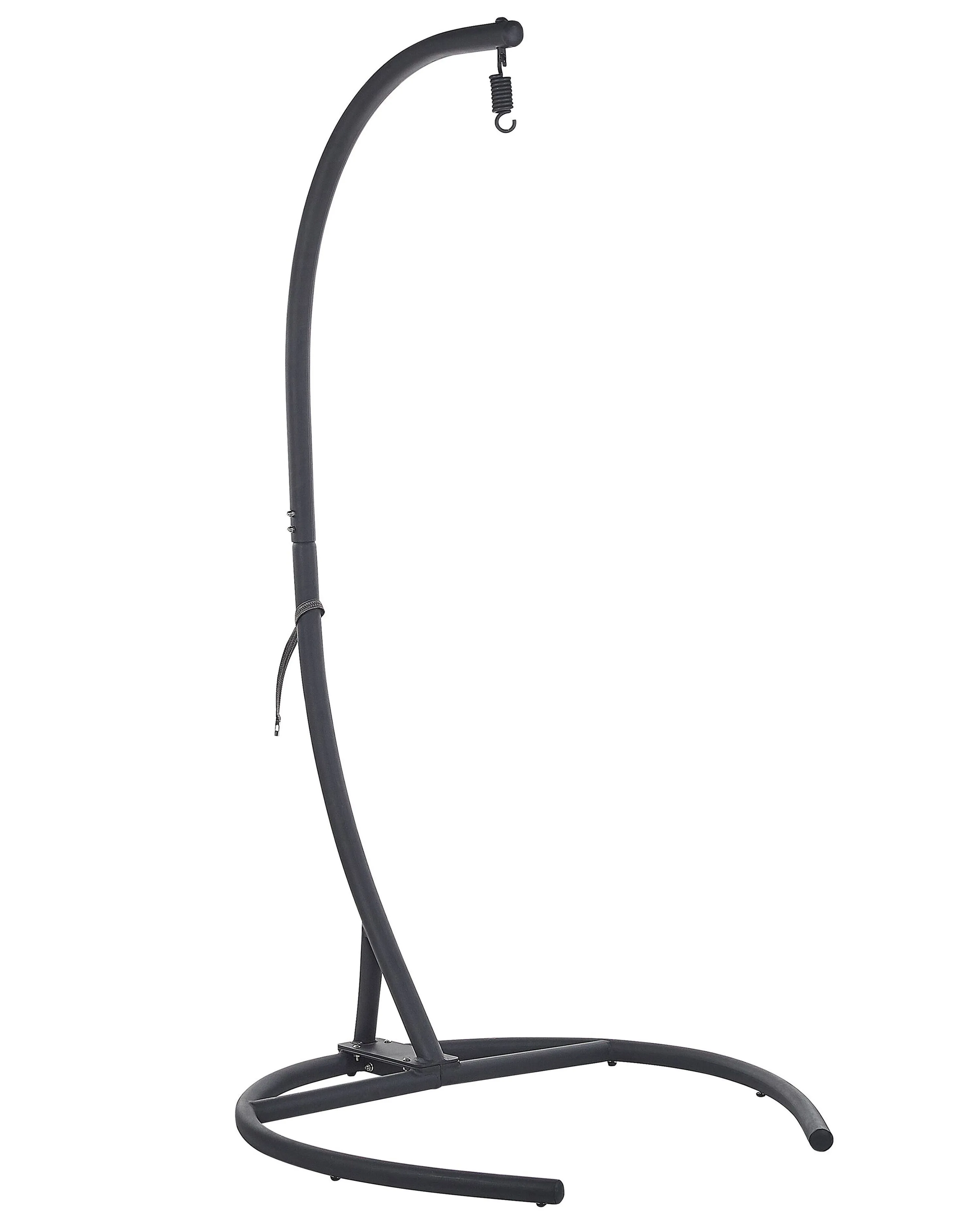Hangstoel met standaard SESIA PE rotan Donkergrijs