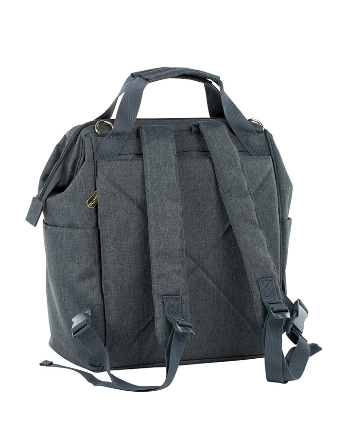 Wickelrucksack GLAM GOLDIE BACKPACK in anthrazit