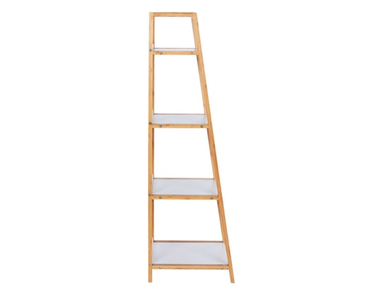 WENKO - Etagère de salle de bain en bambou finja - l. 43 x h. 112 cm...
