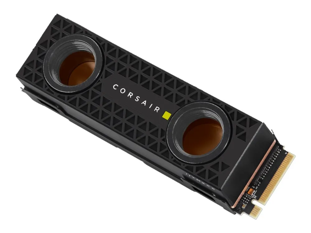 CORSAIR MP600 PRO XT - Hydro X Edition - SSD - krypteret - 2 TB - intern - M.2 2280 - PCIe 4.0 x4 (NVMe) - 256-bit AES - sort
