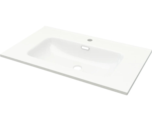 Baden Haus Tessin wastafelmeubel 75 x 46 cm glanzend wit 50201