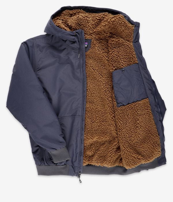 Patagonia Lined Isthmus Jacke (smolder blue)