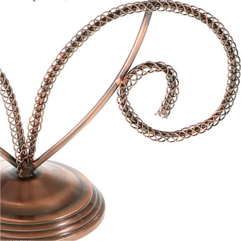 Porte bijoux porte boucle d'oreille amande Cuivre