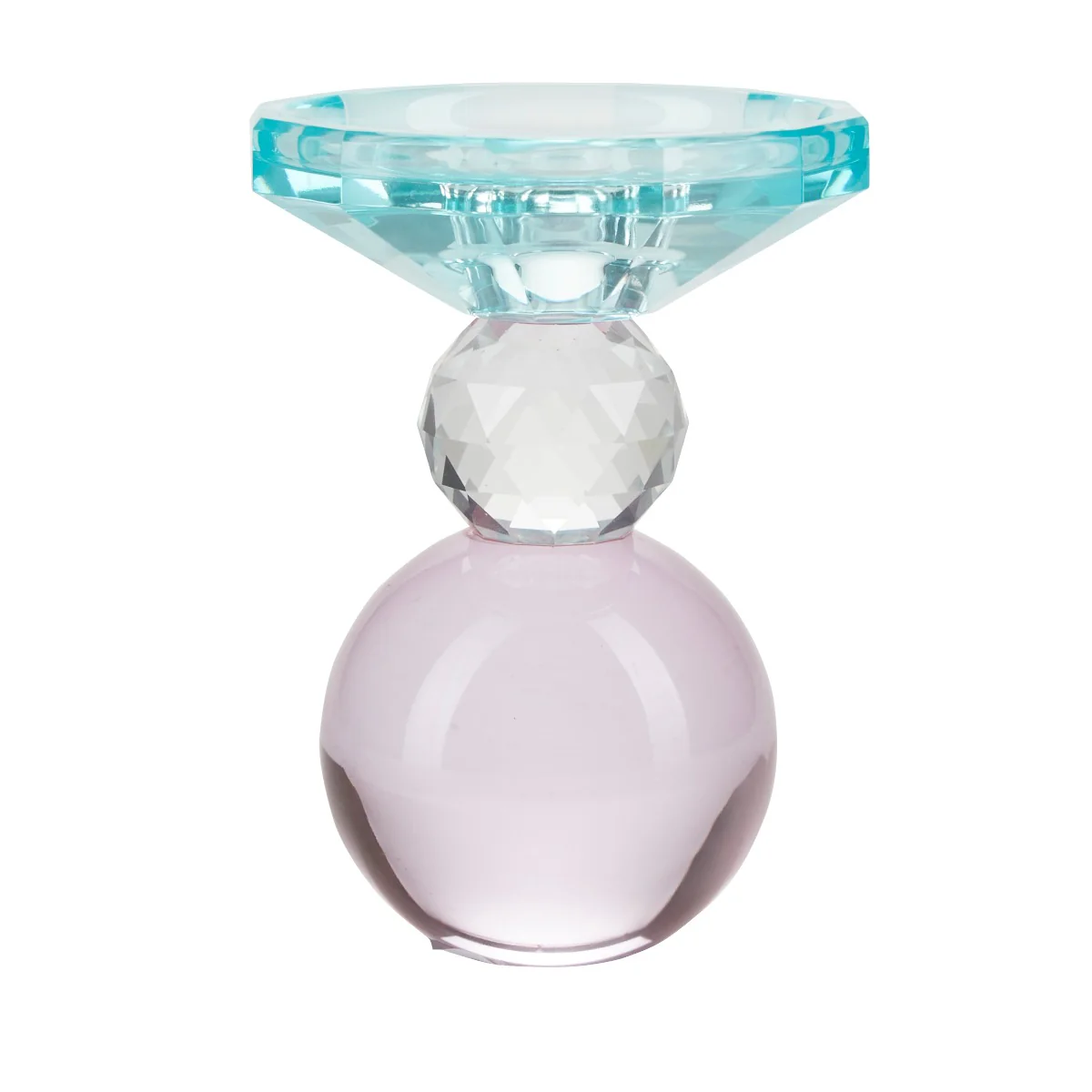 Miss Étoile  Krystal lysestage - blue/rose