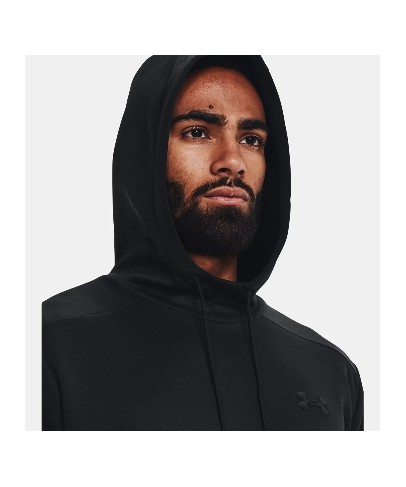 Under Armour Fleece Hoody Schwarz F001