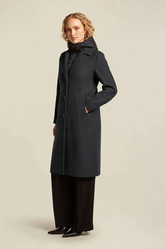 Beaumont - Cameron Coat - Gewatteerde Jas - Zwart