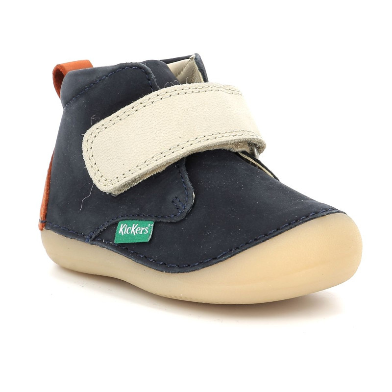 Kickers Kickers Sabio Marine Beige Orange