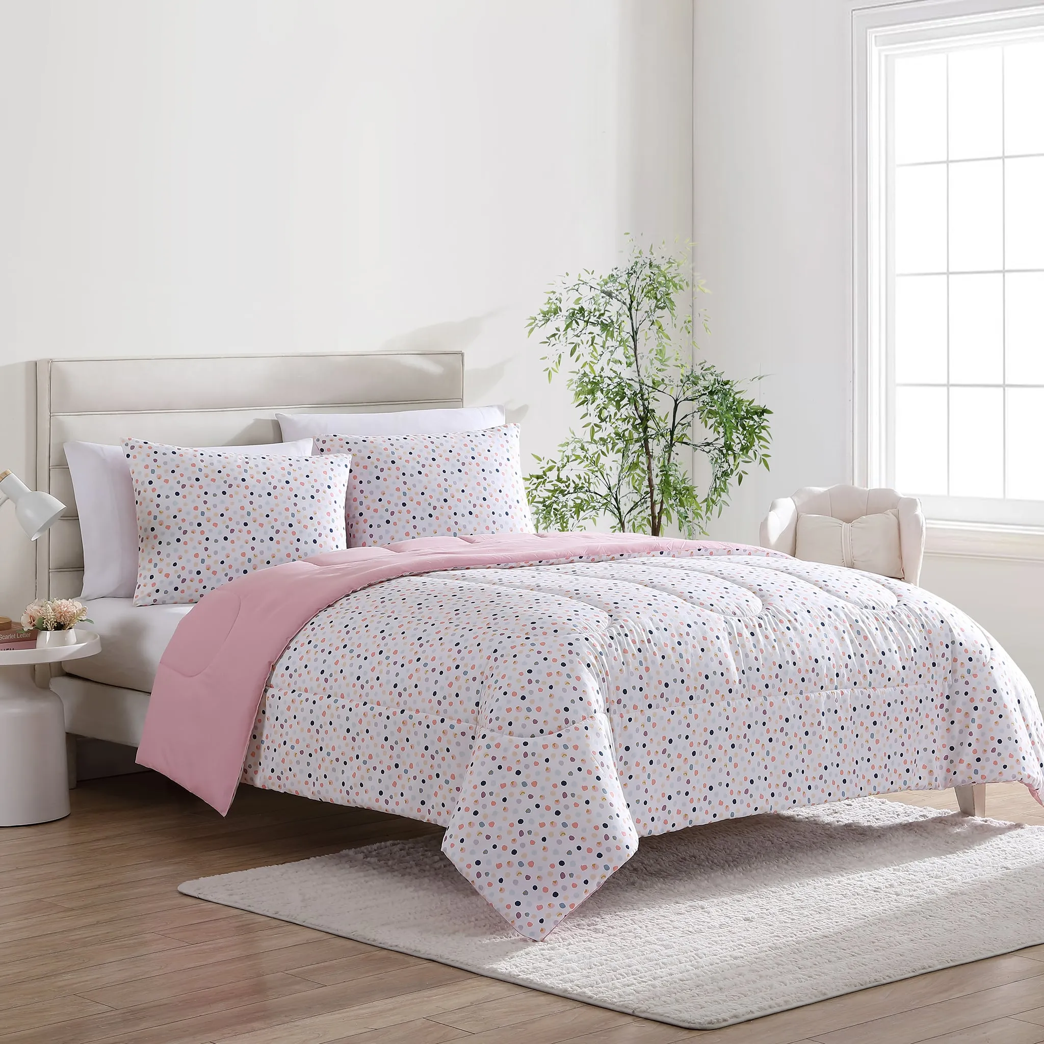 Origami Maison Douillette Lit DoubleGrand - Pois