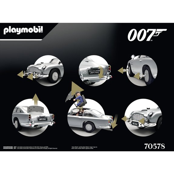 James Bond Aston Martin DB5 - Goldfinger Playmobil 70578