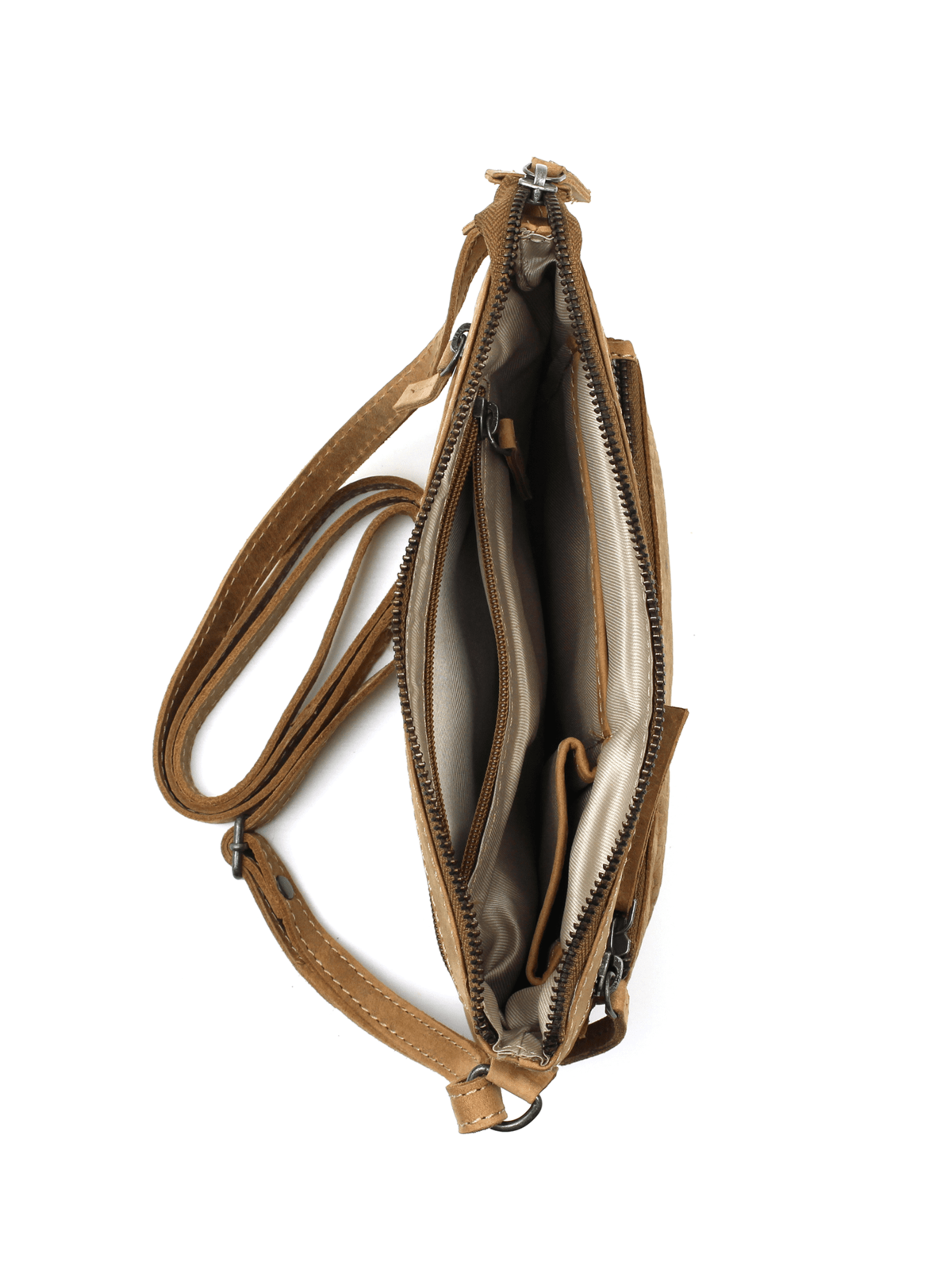 DSTRCT Alligator Creek Crossbody Tas Taupe