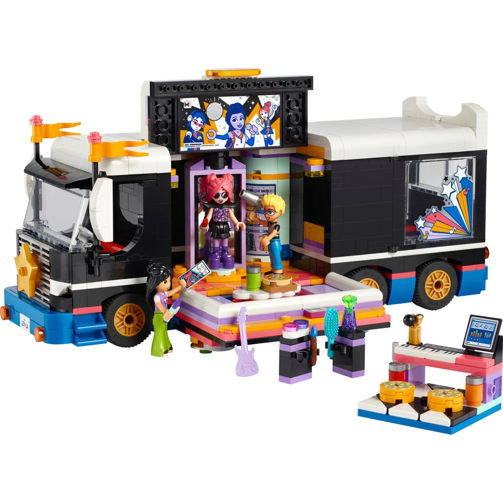LEGO Friends 42619 Popstar-Musik-Tourbus-Bauset