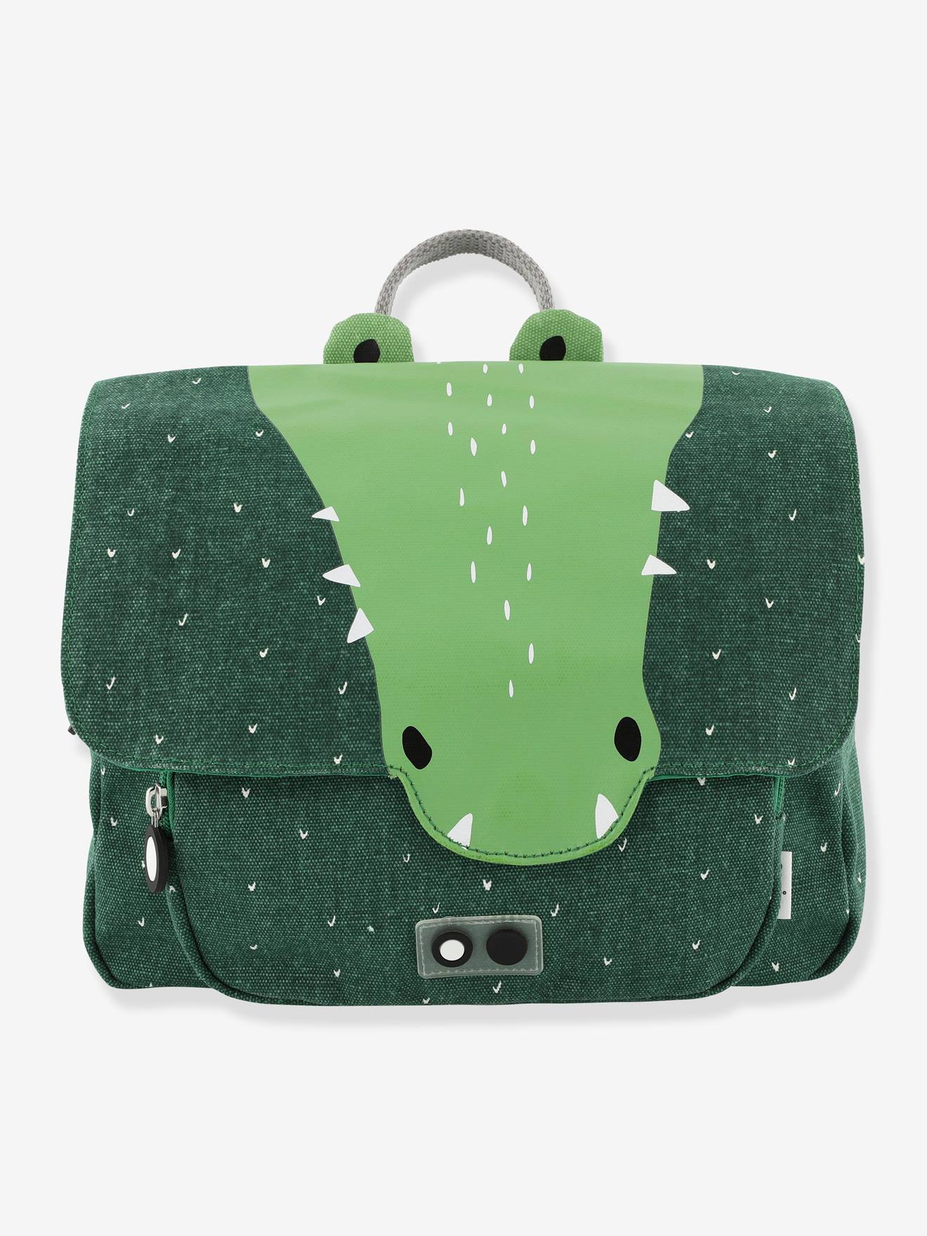 Bolsa tiracolo TRIXIE com estampa animal em amarelo escuro liso com detalhe