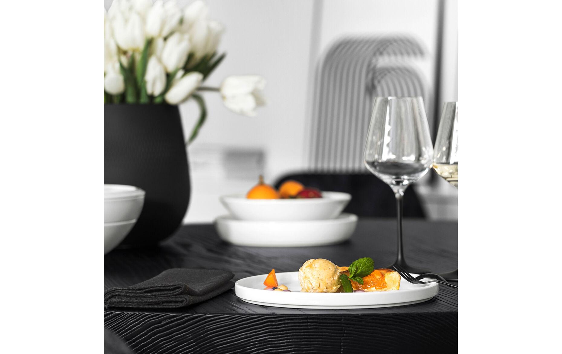Speise-Service Iconic La Boule 7 Stück, Weiss<br>Teller und Schalen Set