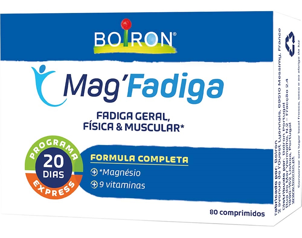 SUPLEMENTO MAG'FADIGA 80 COMPRIMIDOS